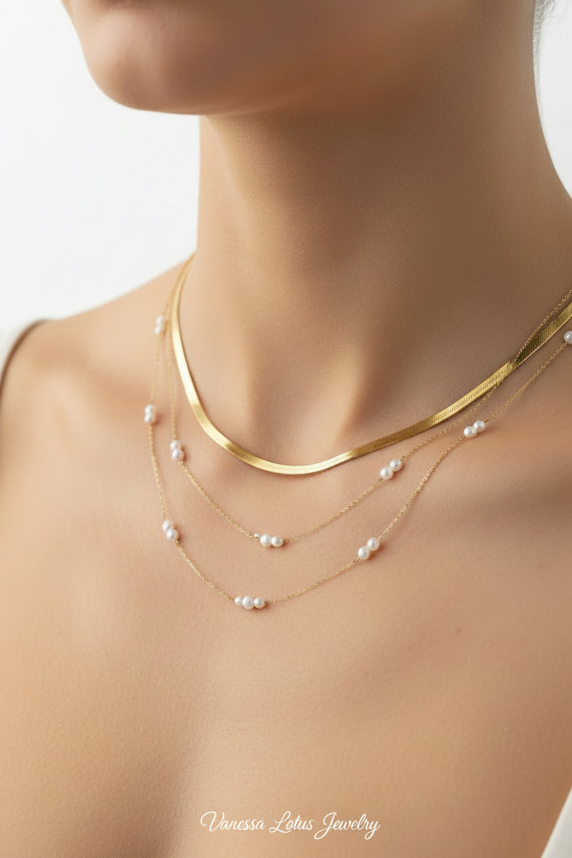 Minimalist Station Necklaces