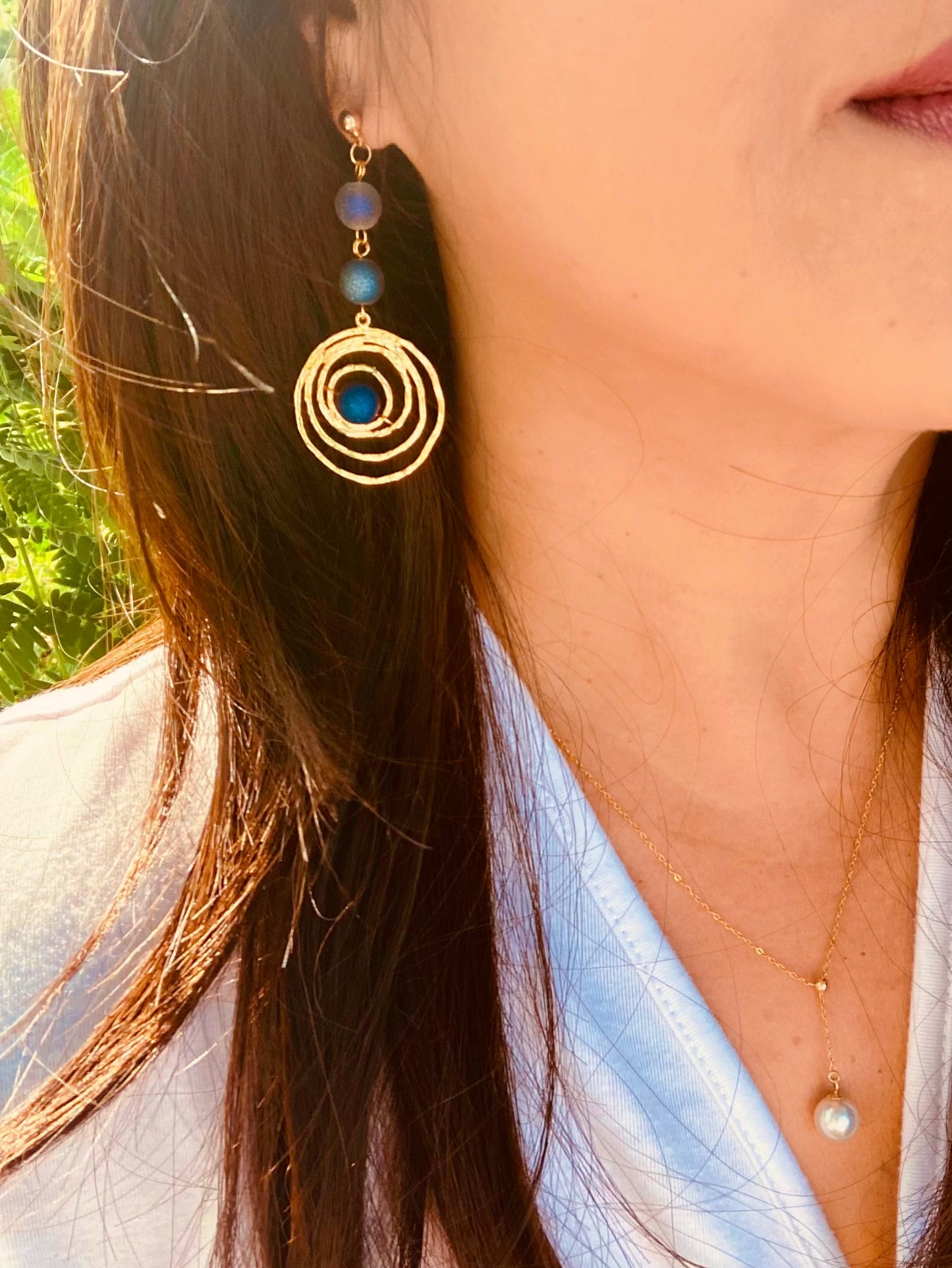Blue Planet Earrings