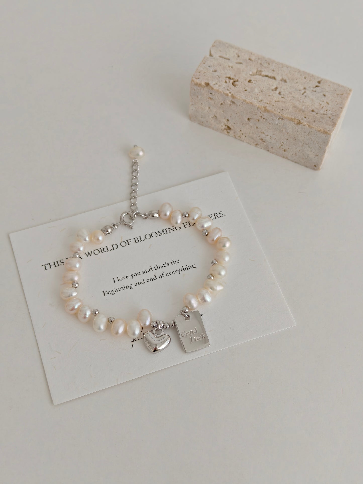 Eternal Luck Pearl Bracelet