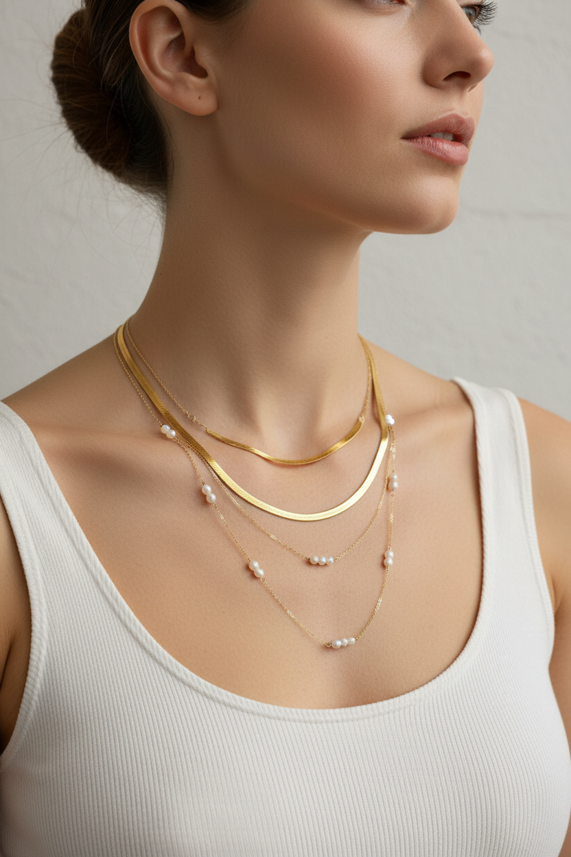 Minimalist Station Necklaces