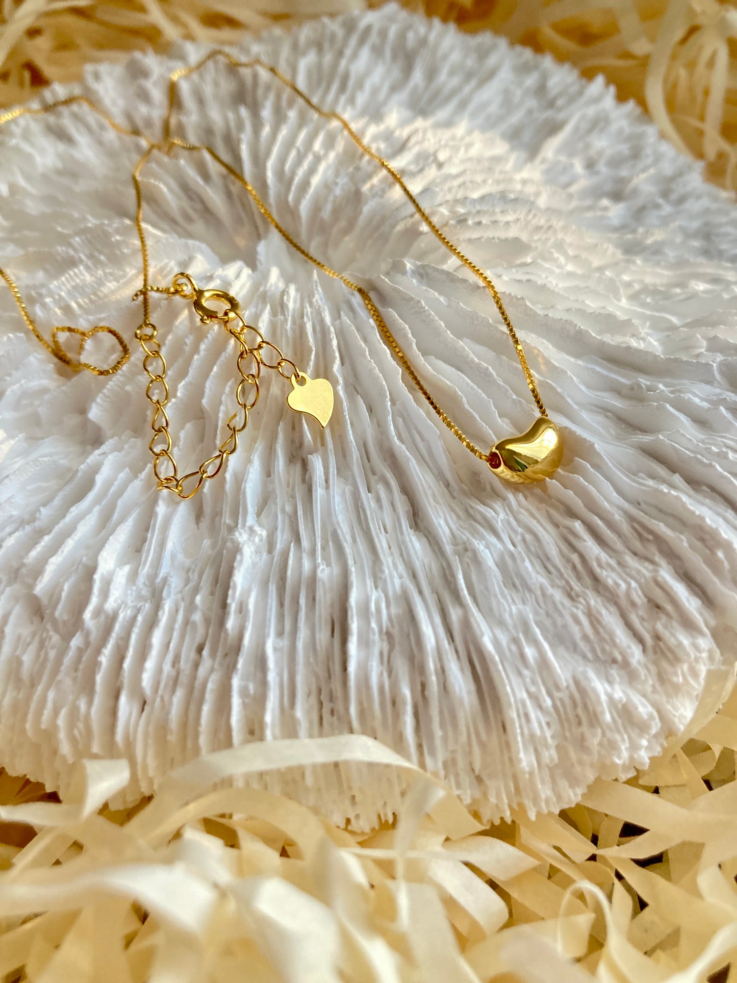 Golden Pea Necklace
