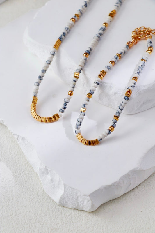 Far Mountain Necklace and Bracelet