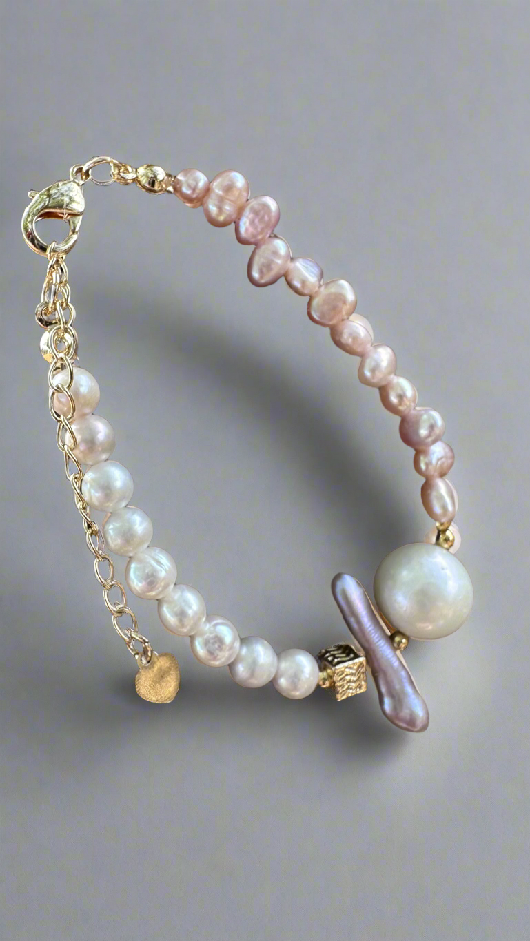 Little Princess Baroque Pearl Bracelet
