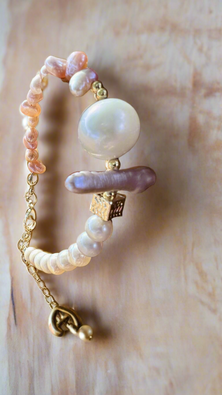 Little Princess Baroque Pearl Bracelet