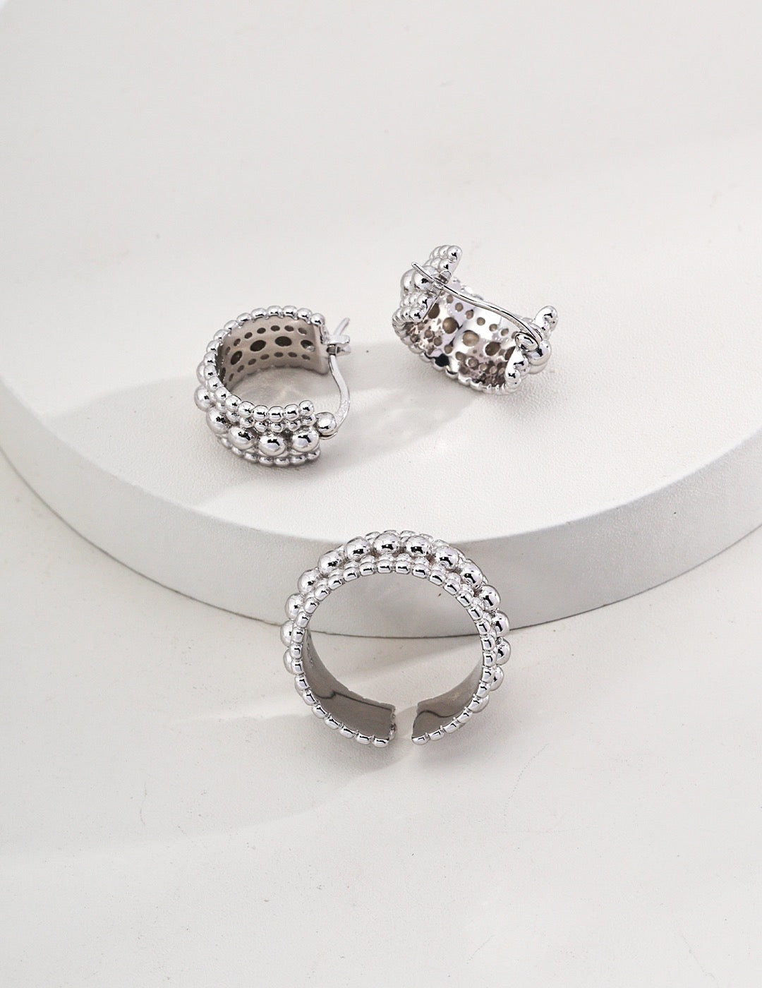 S925 Silver Hoop Earrings