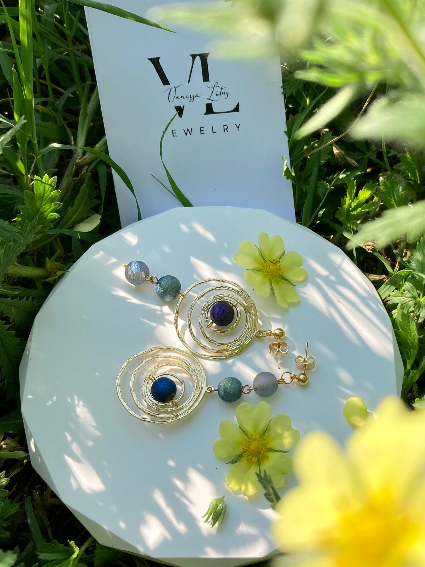 Blue Planet Earrings