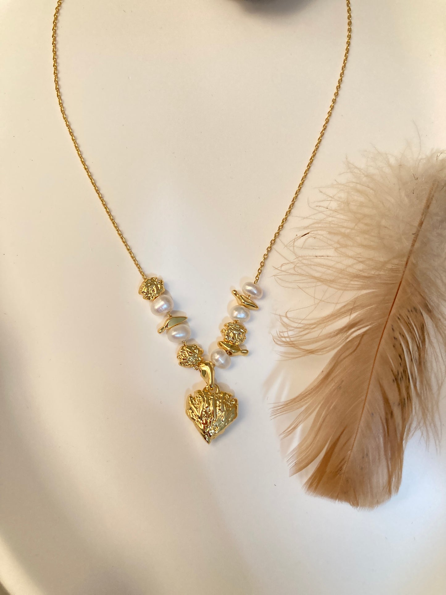 Golden Heart Necklace
