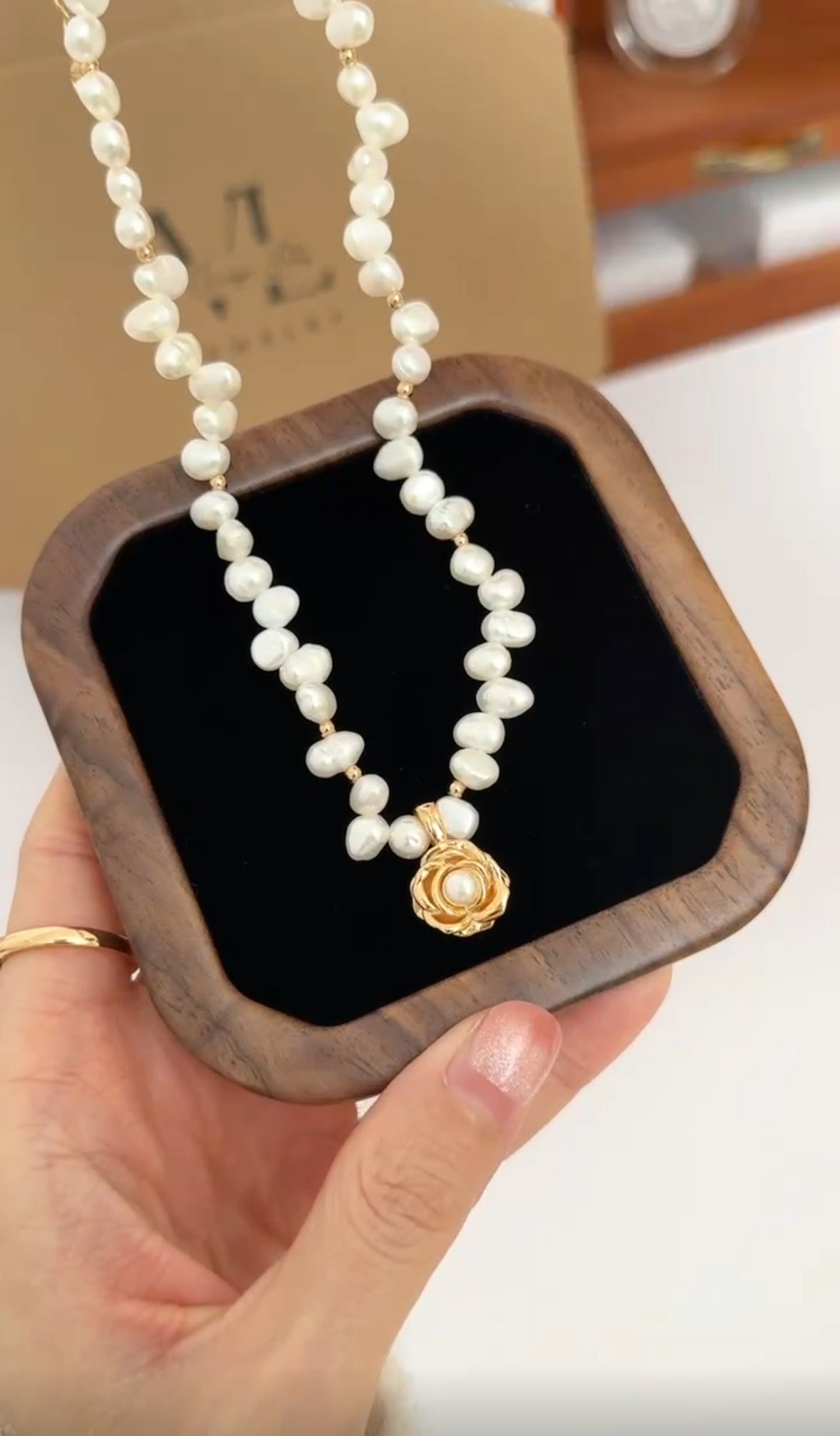 Baroque Pearl Necklace