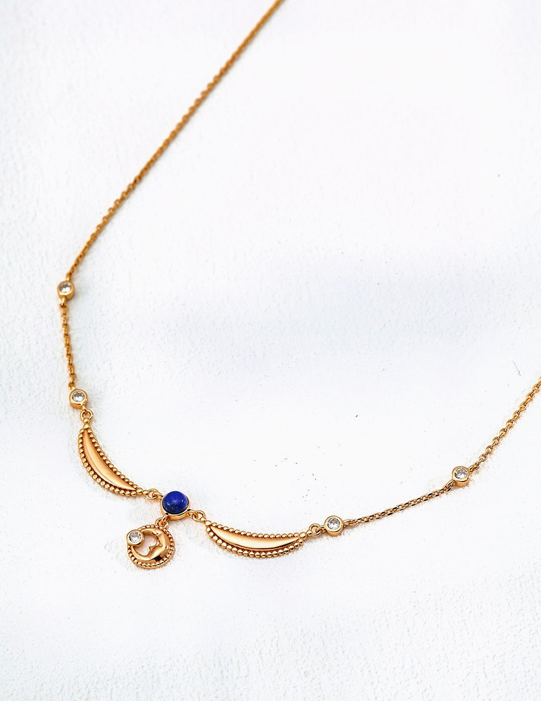 Celestial Harmony Lapis Lazuli Necklace