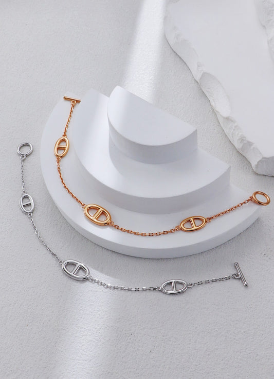 Sterling Silver Chain Bracelet