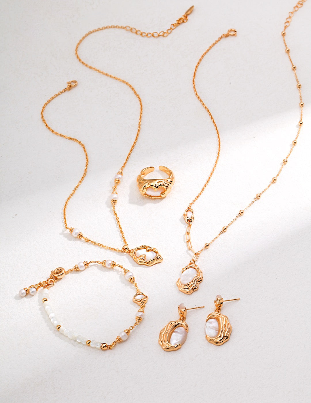 Magical Mirror Necklace and Earrings Set