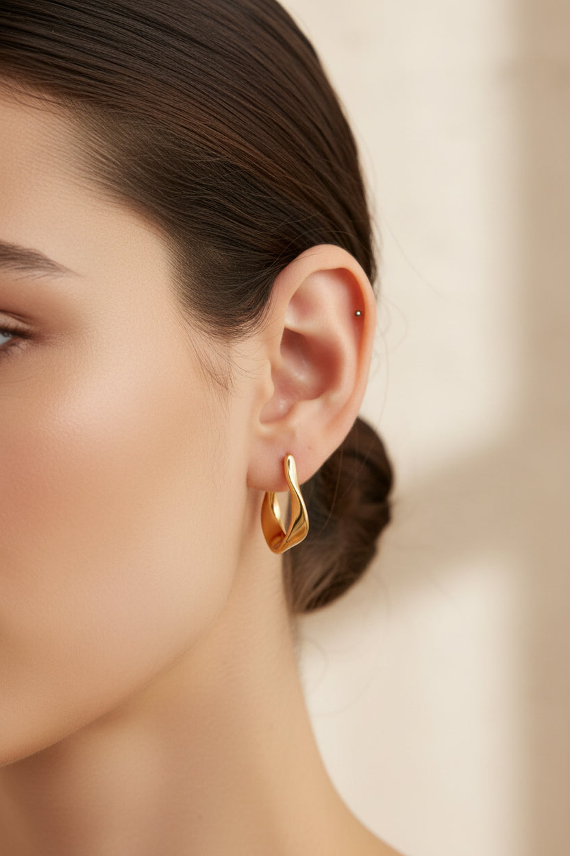 Minimalist S925 Sterling Silver Earrings