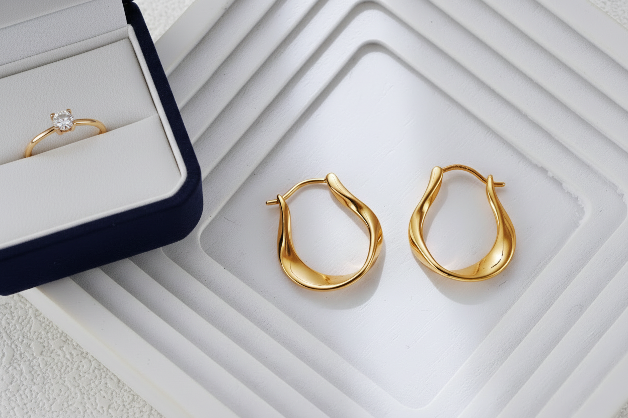 Minimalist S925 Sterling Silver Earrings