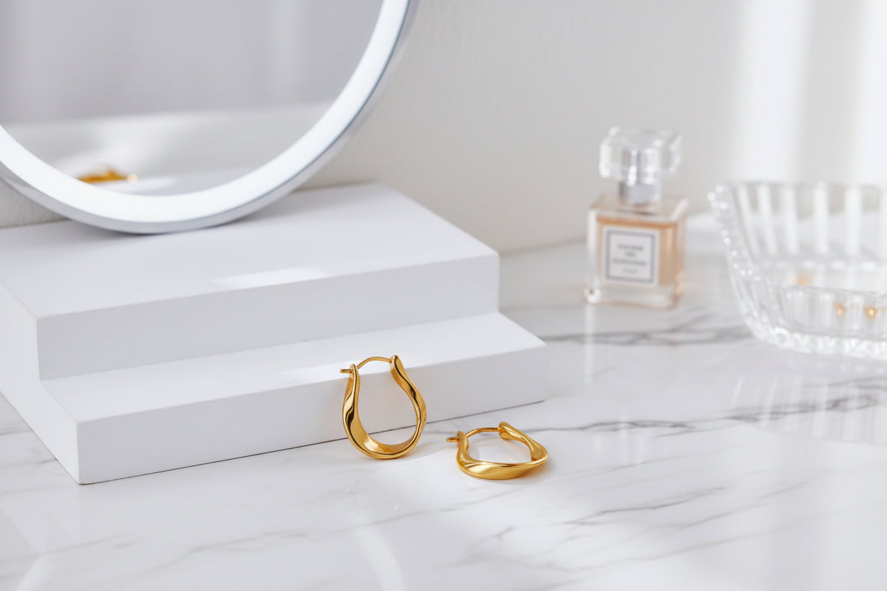 Minimalist S925 Sterling Silver Earrings