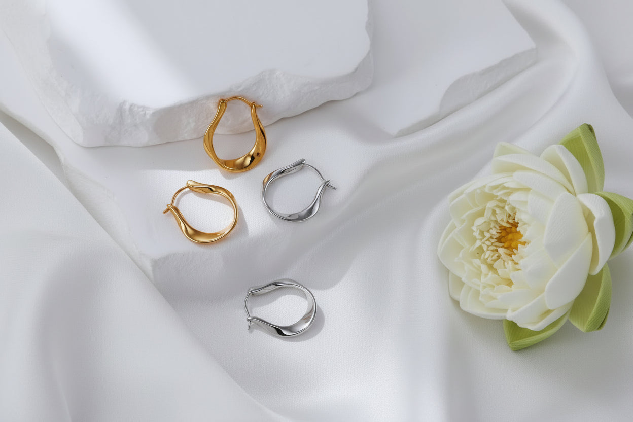 Minimalist S925 Sterling Silver Earrings