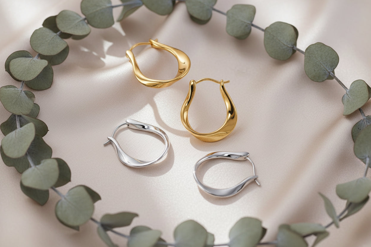 Minimalist S925 Sterling Silver Earrings