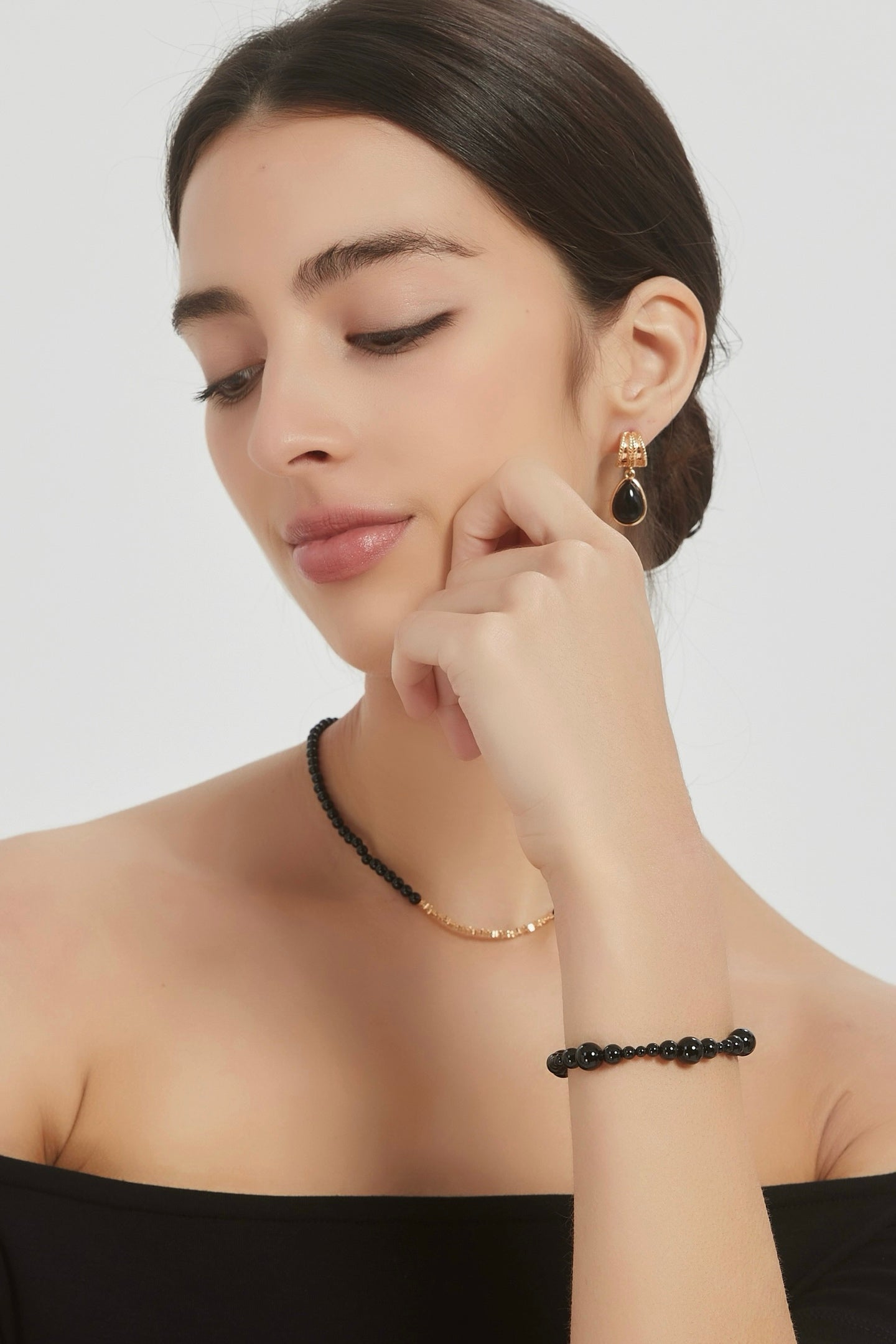 Black Agate Necklace