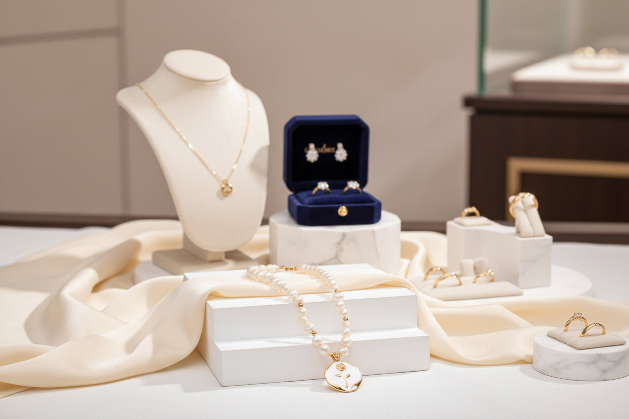 S925 Sterling Silver Natural Pearl Rose Pendant Necklace