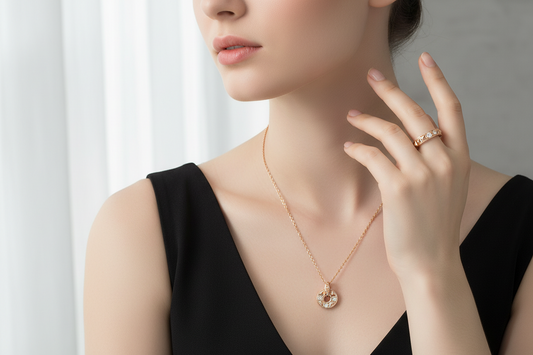 S925 Sterling Silver Cubic Zirconia Pendant Necklace