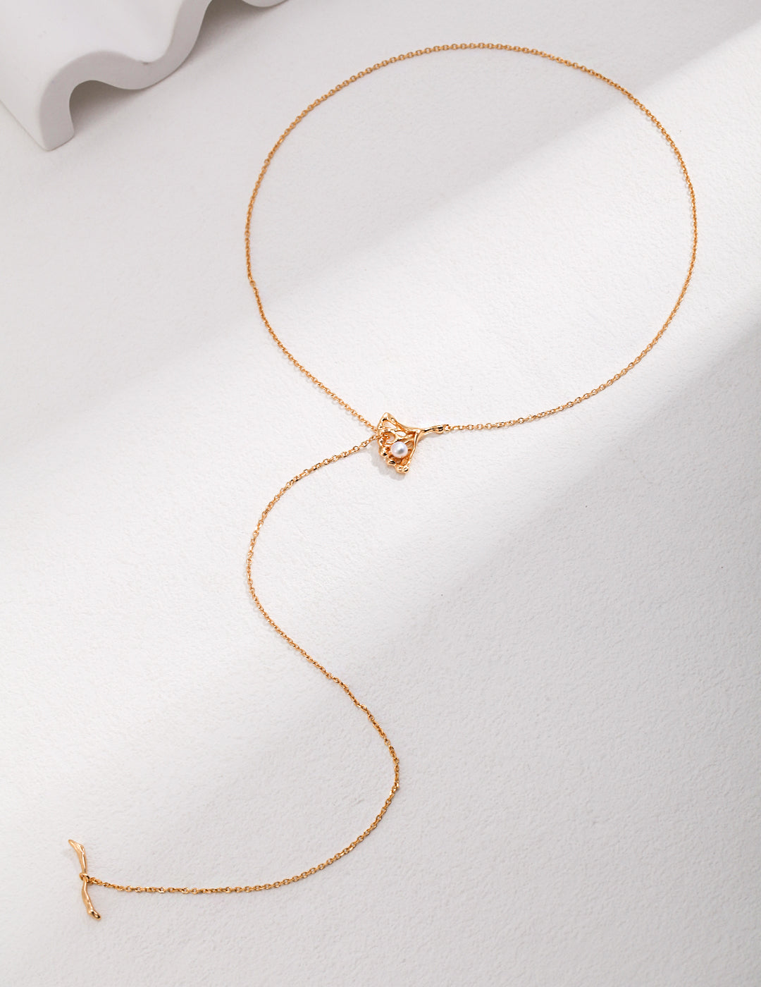 Ginkgo Leaf Necklace