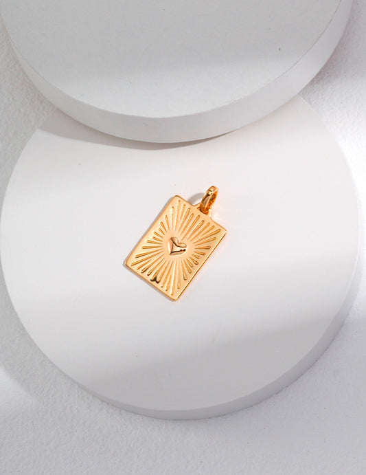 Golden Heart Pendant